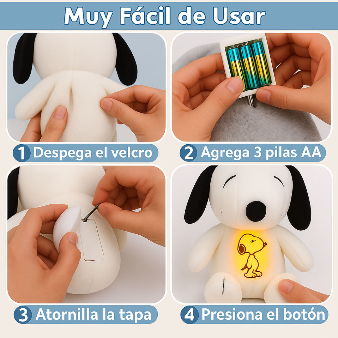 Peluche que respira antiestrés